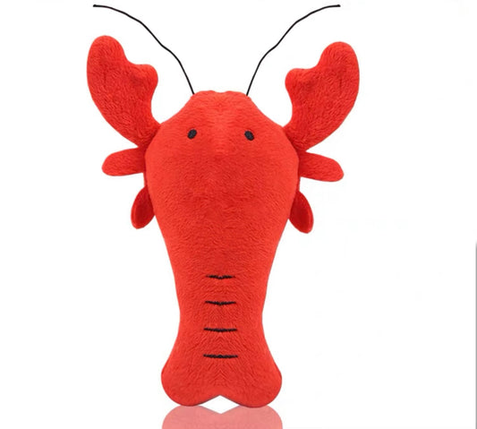 Lobster Soft Plush Squeaky Toy