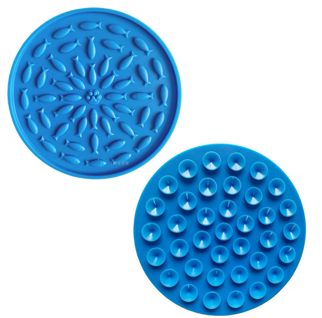 Slow Feeder Round Lick Mat with Suction Base