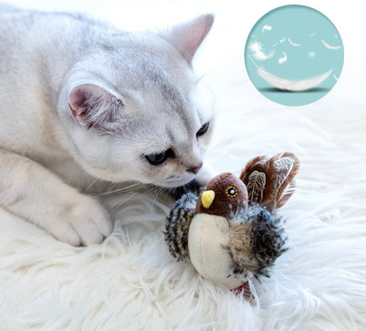 Gigwi Motion Activated Bird Toy