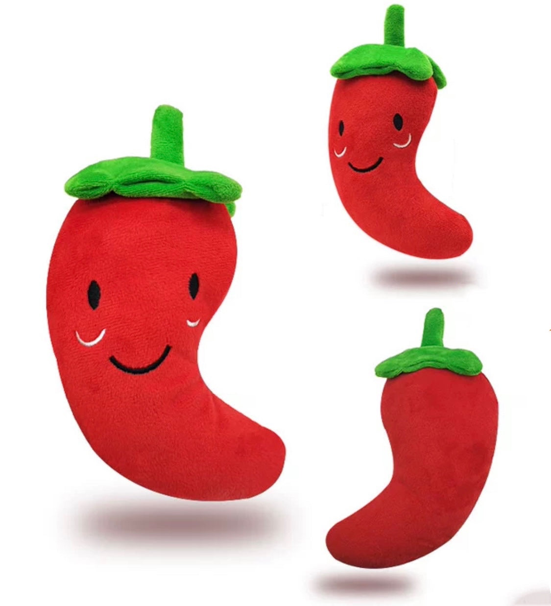 Chilli Soft Plush Squeaky Toy