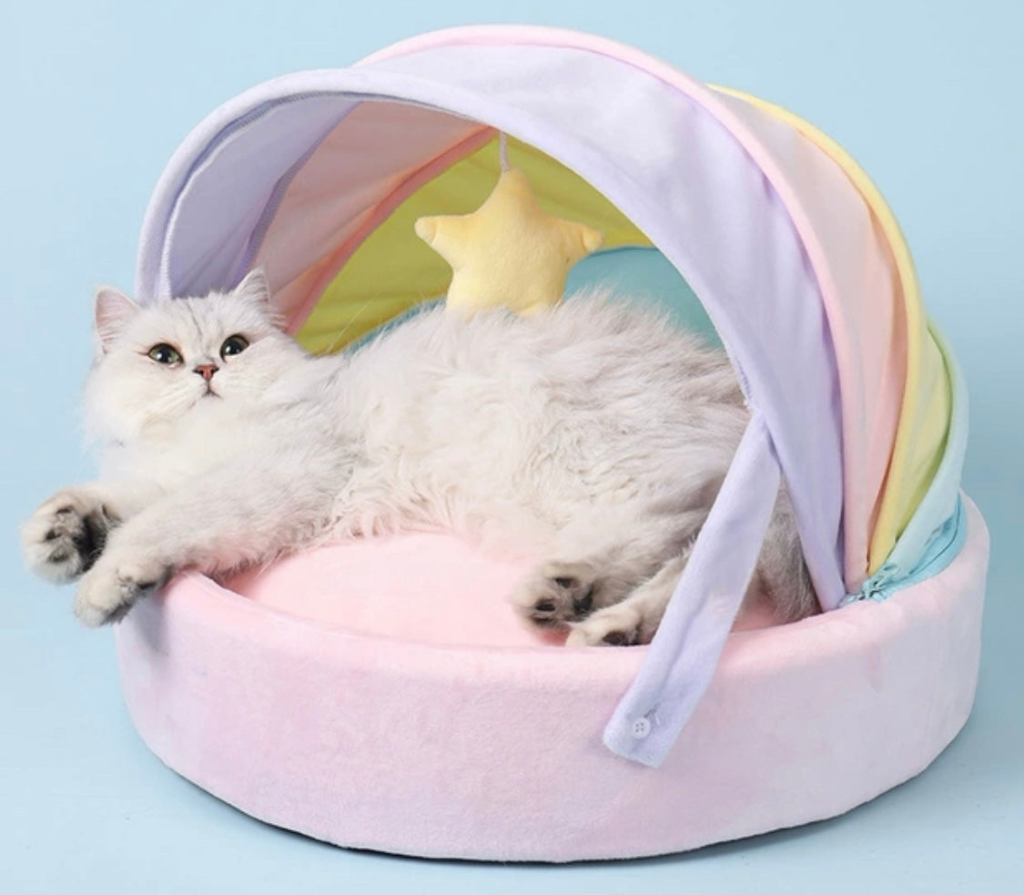 Rainbow Pet Bed