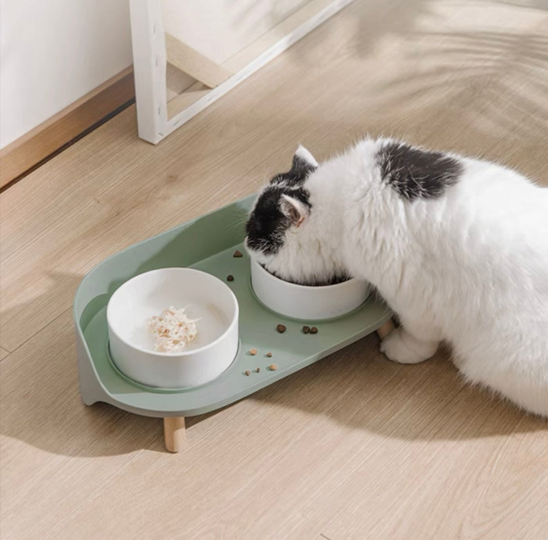 Ceramic Dual Pet Bowl