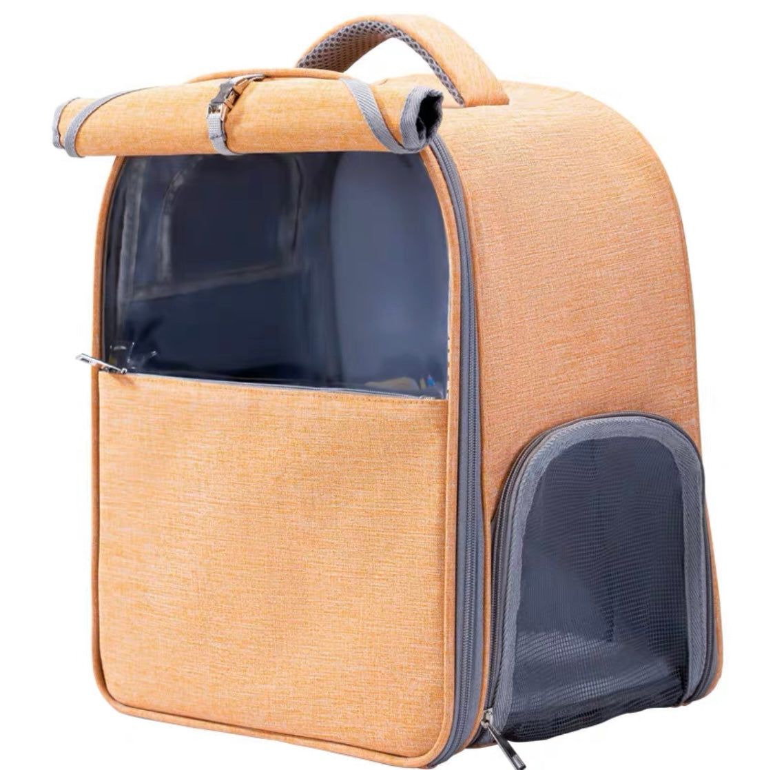 Carrier Backpack with Transparent Window