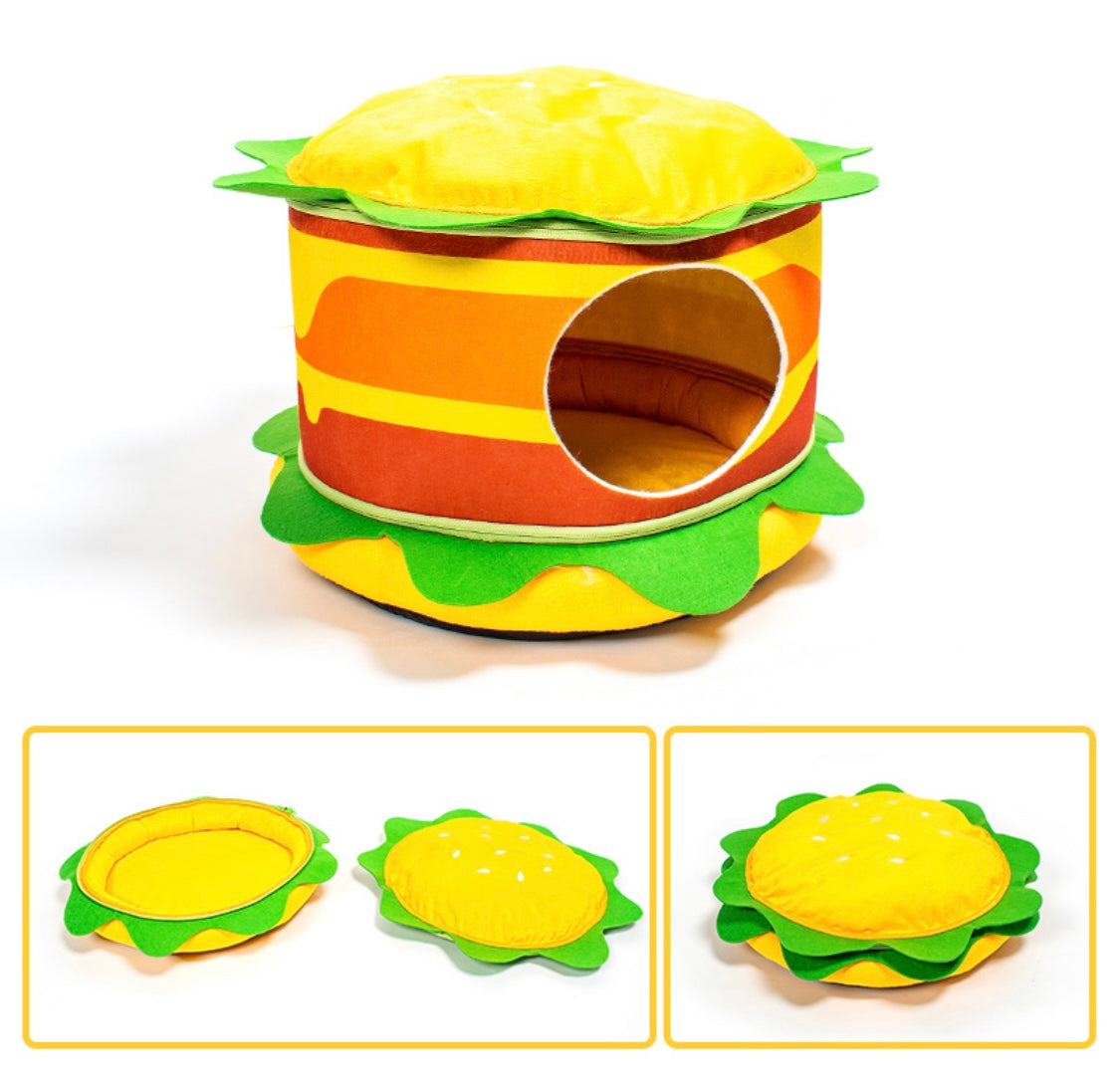 Hamburger Pet Bed