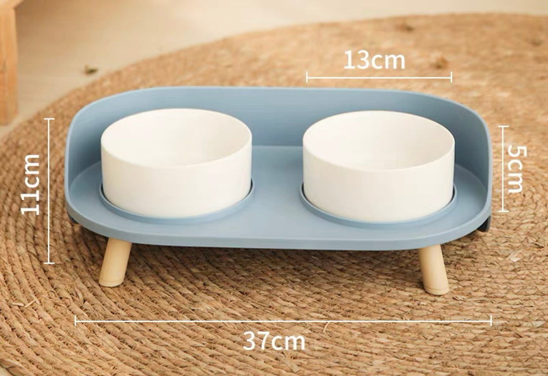 Ceramic Dual Pet Bowl